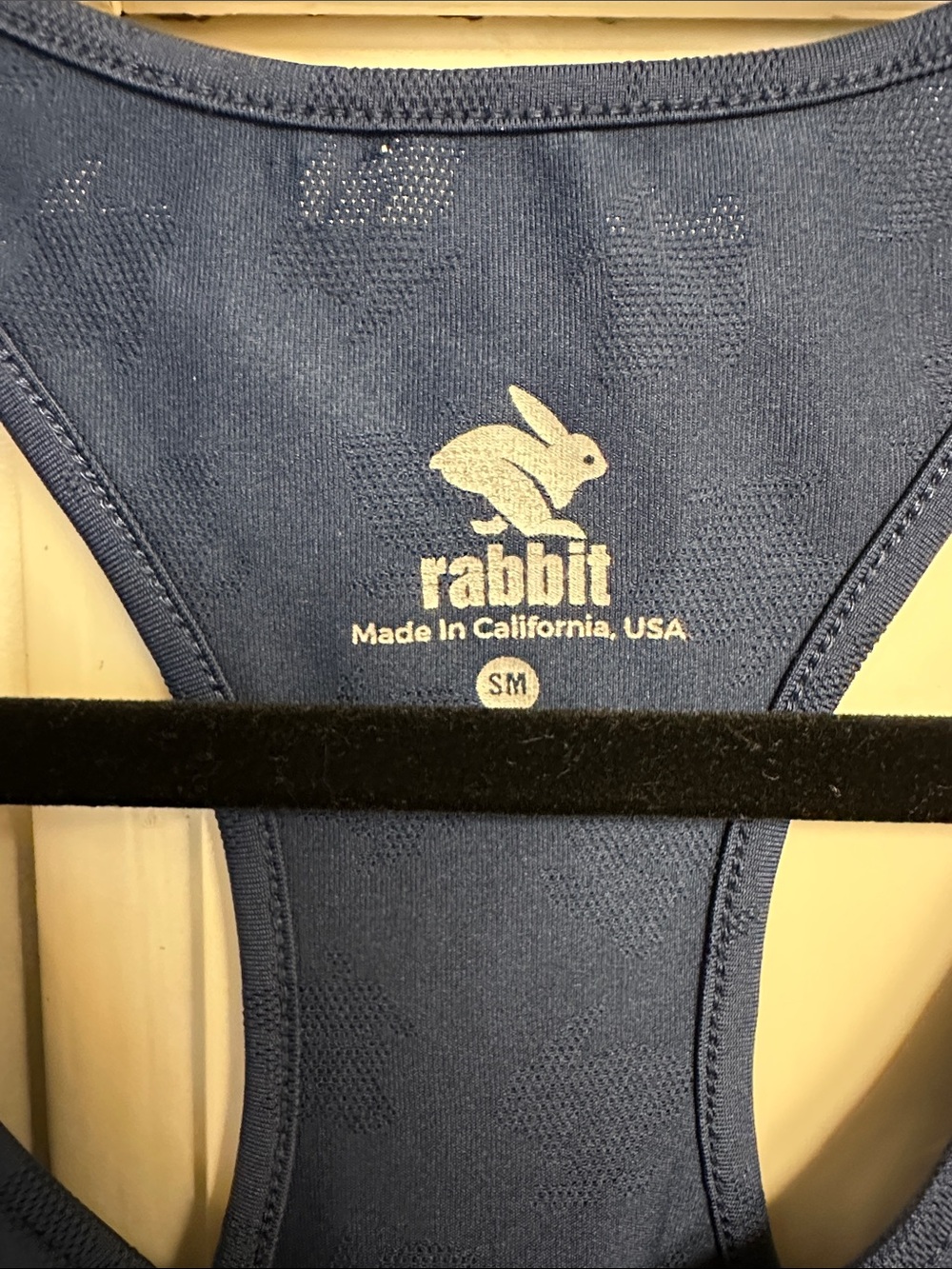 Rabbit Navy Blue Racerback Performance Tank - Picture 2 of 6